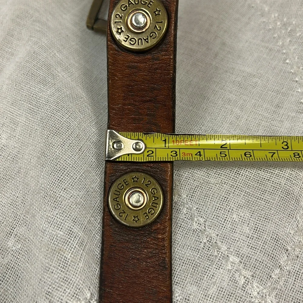 Nocona 12 Gauge leather dog collar